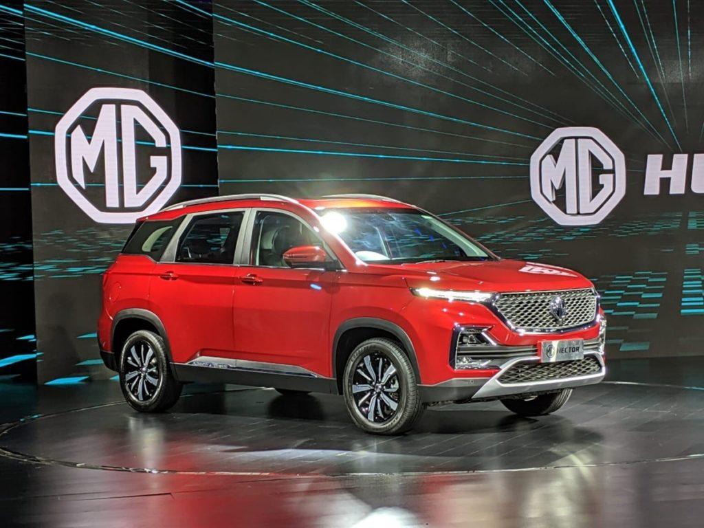 MG Hector Arrives at Dealerships Walkaround video from Showroom