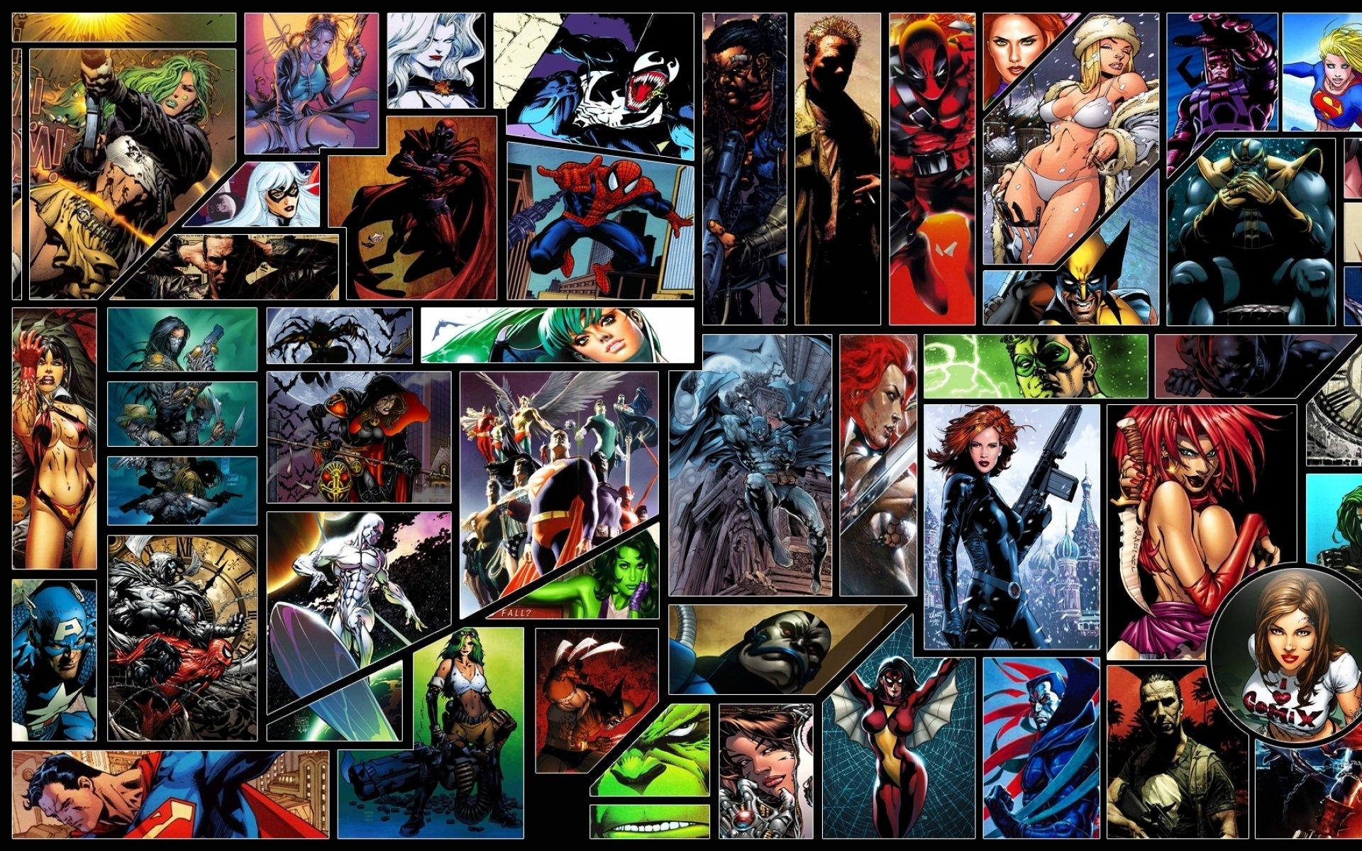 Marvel And DC Women Wallpapers Wallpaper Cave