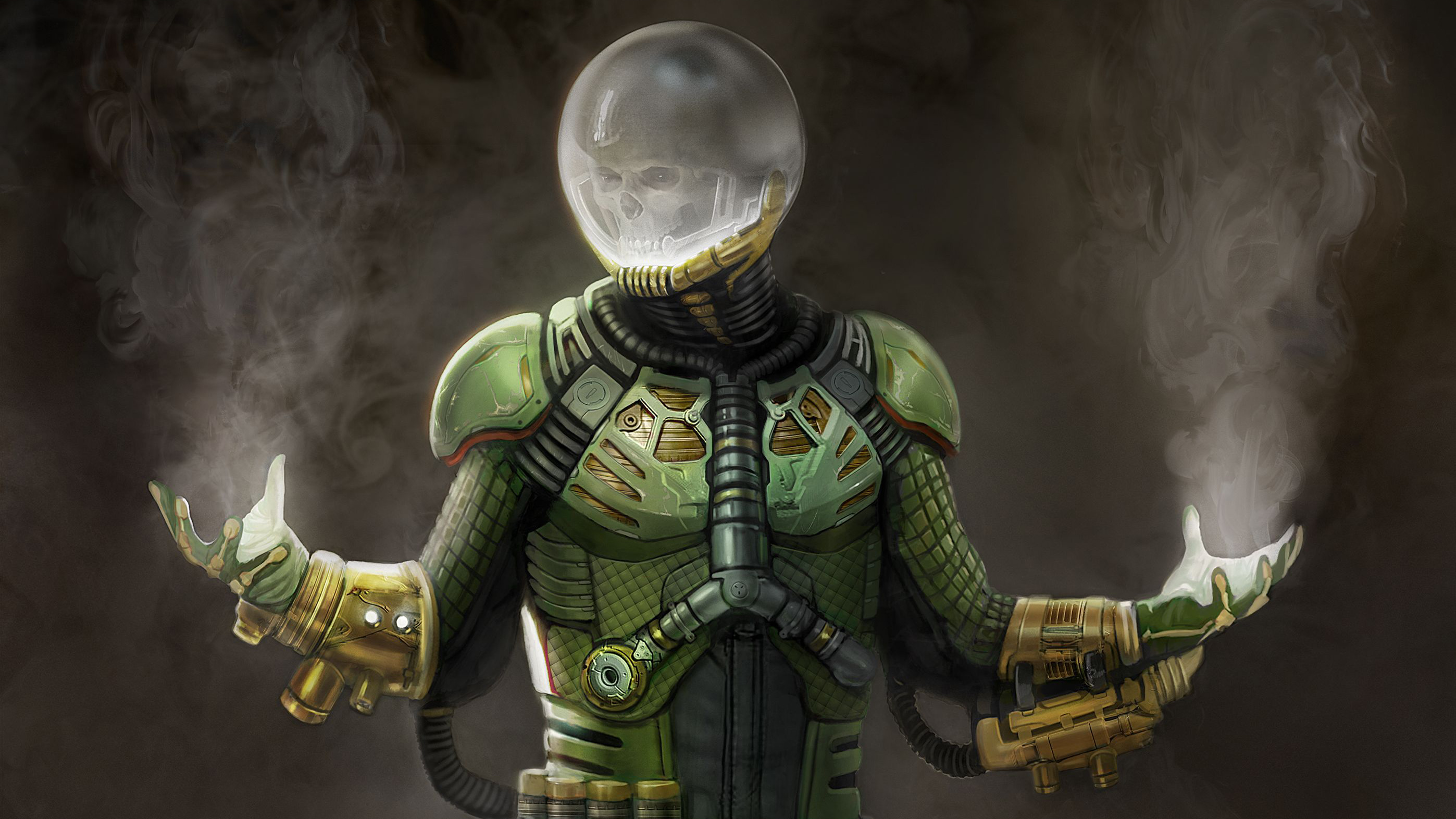 Wallpaper of Mysterio, Marvel Comics, Art background & HD image