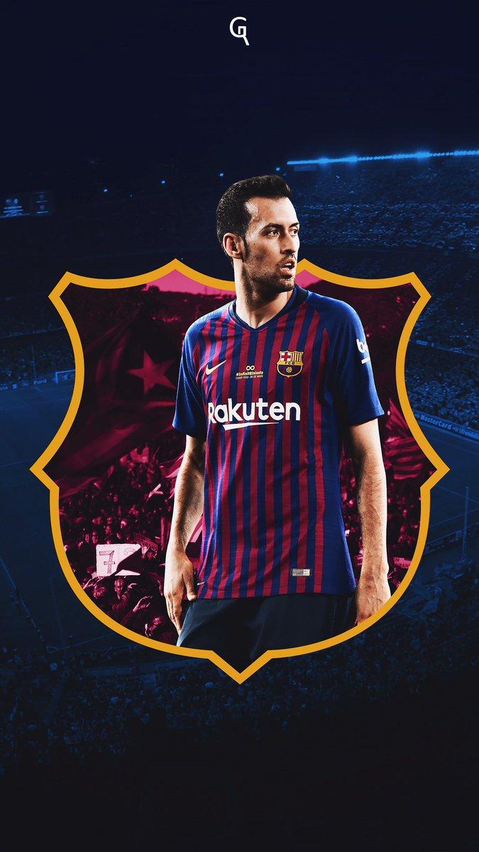 Graphistah. Wallpaper Messi. Busquets