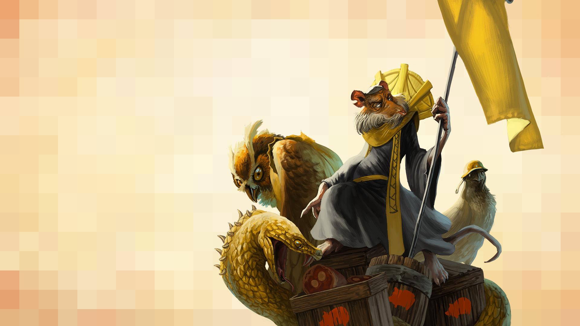 Archimedes. Wallpaper from Tooth and Tail