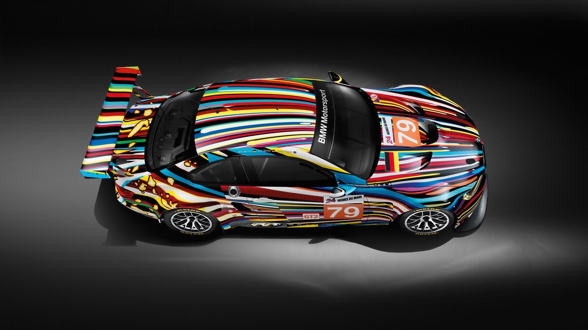 Wallpaper Colorful BMW motorsport 1920x1080 Full HD 2K Picture, Image