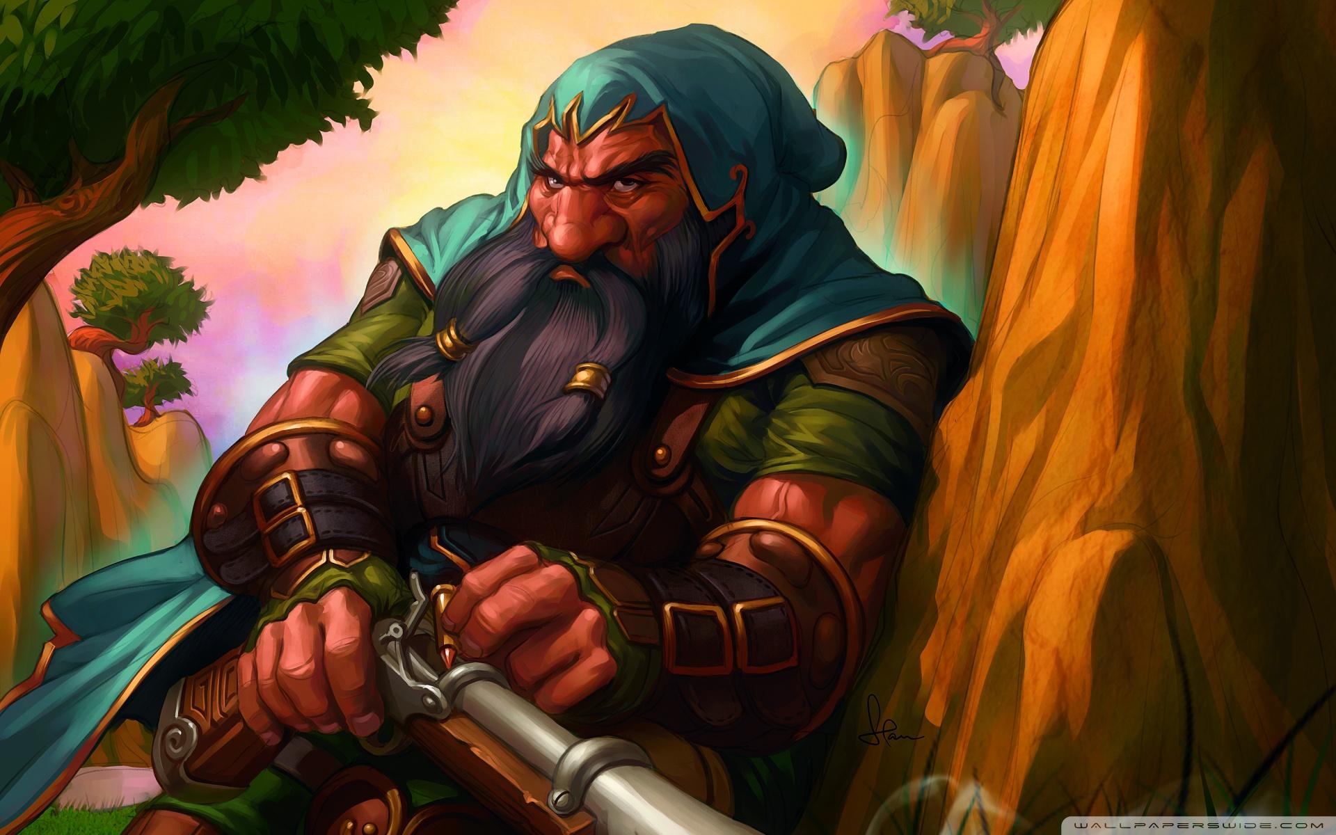World Of Warcraft Dwarf ❤ 4K HD Desktop Wallpaper for • Wide