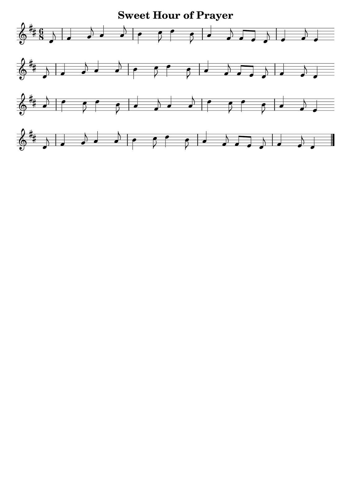 Sweet Hour of Prayer Father's Love Image, Picture, Photo