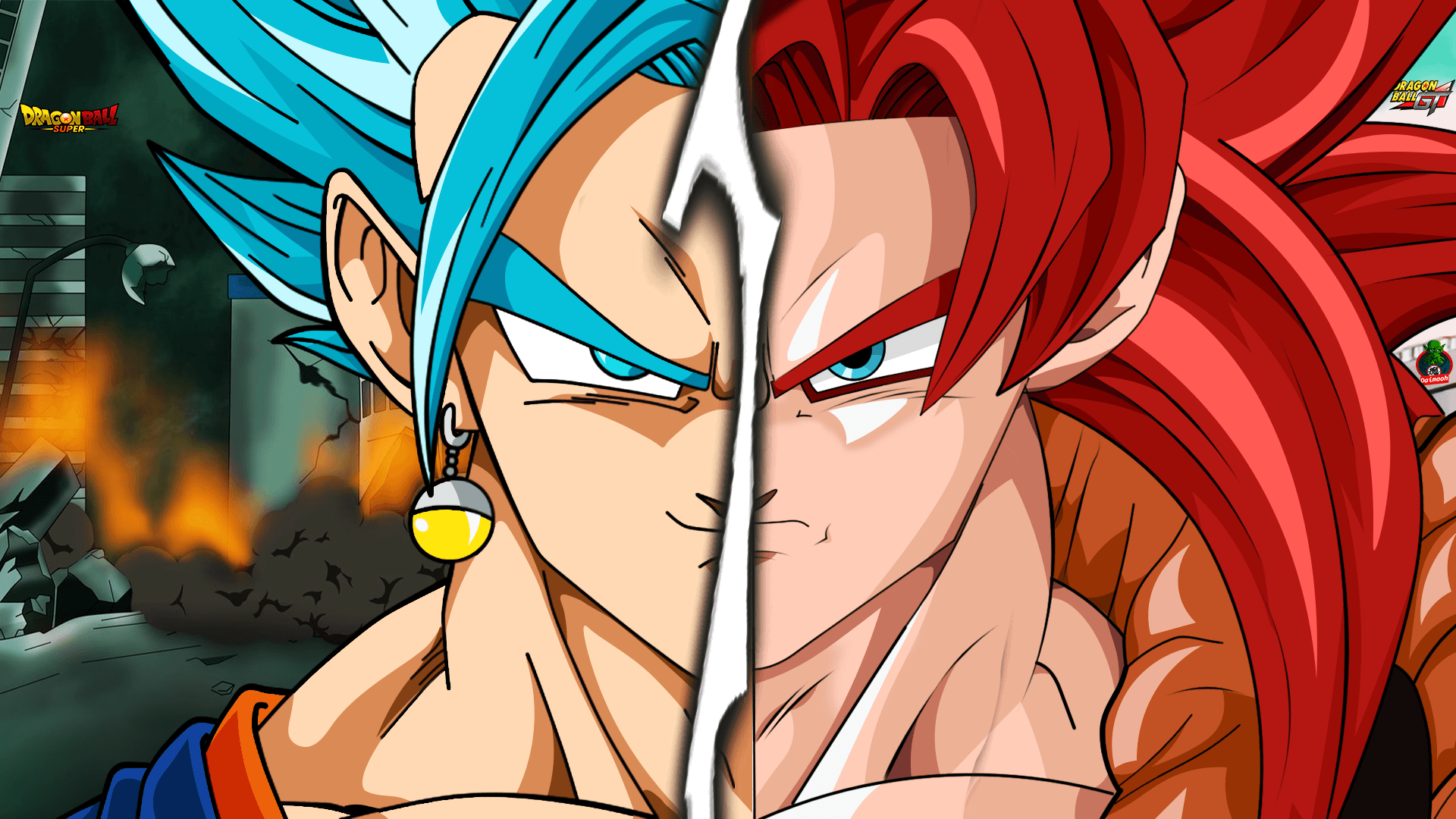 Vegito Blue and Gogeta Blue Wallpaper Poster Canvas by brutifulstore - Issuu