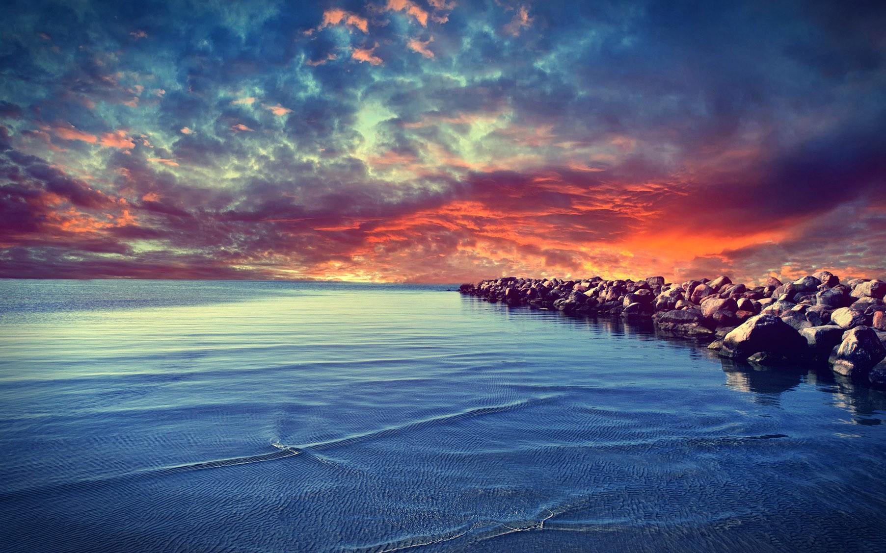 Into, The, Paradise, HD Sea Wallpaper, Sand, Sun, Amazing Beach