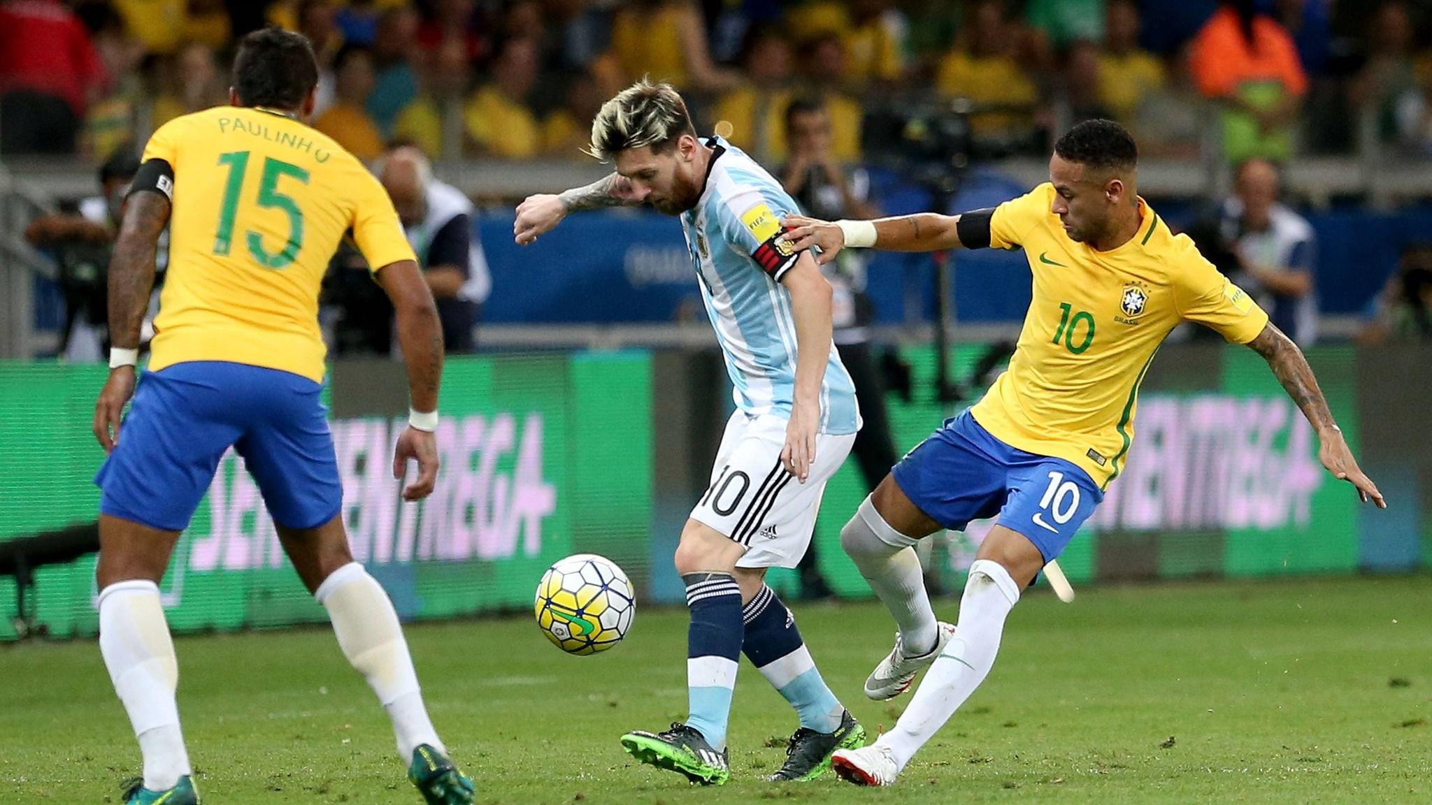 Brasil Vs Argentina Brasil vs Argentina Un clásico sudamericano para
