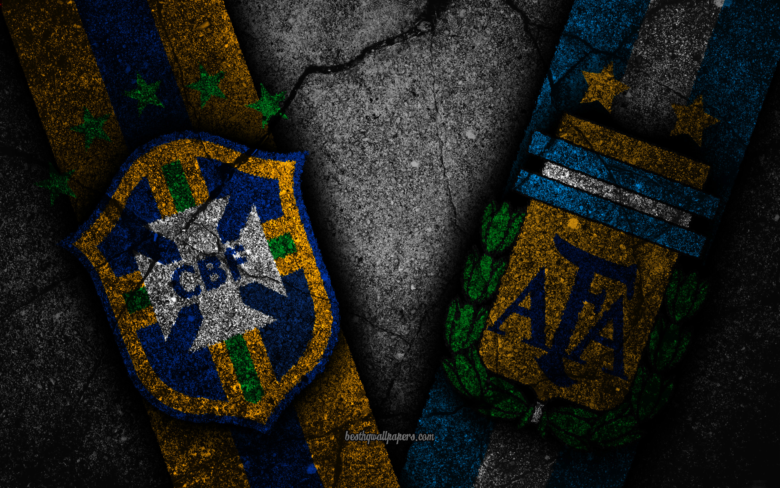 Download wallpaper Brazil vs Argentina, International Match, soccer