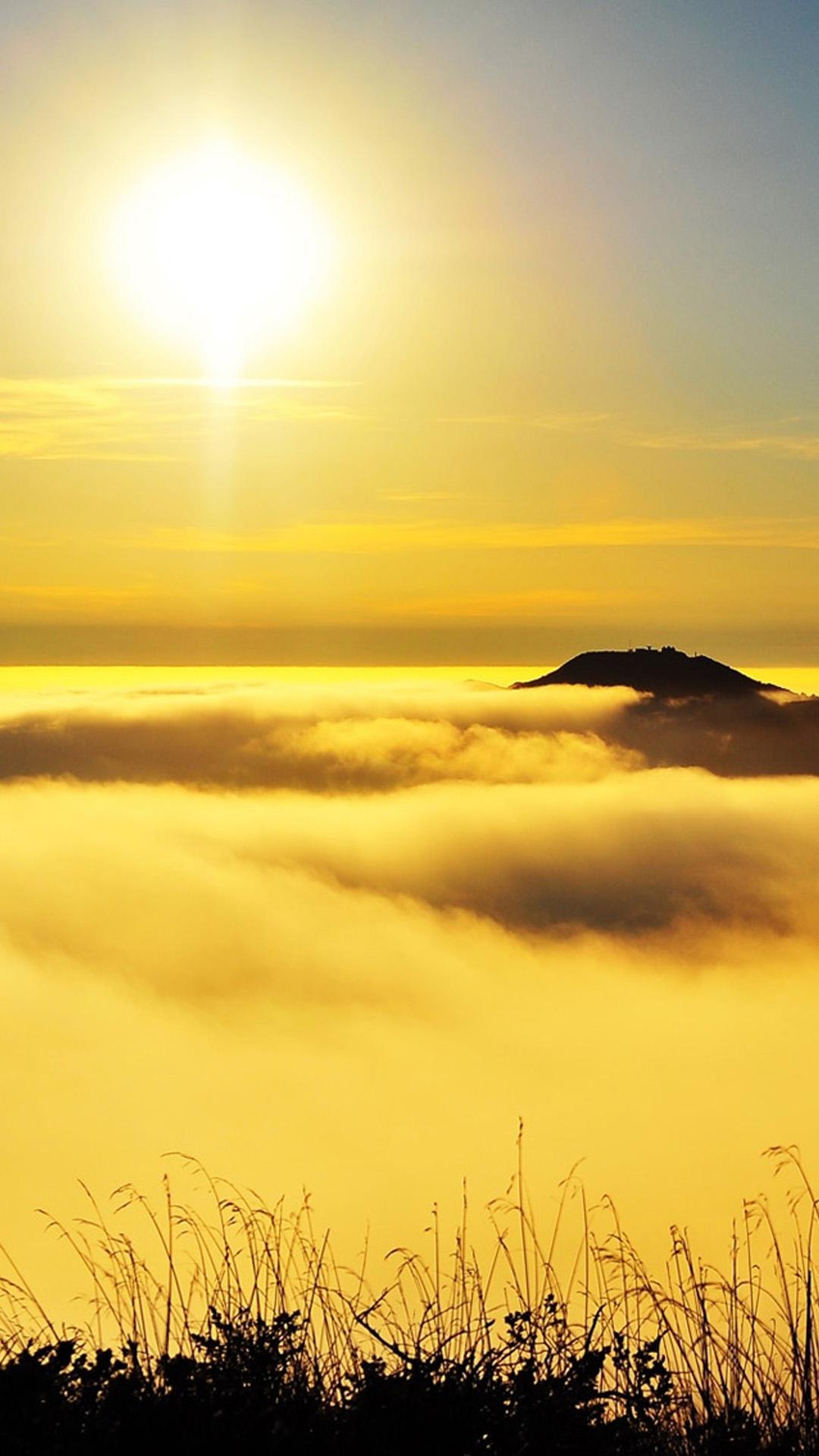 Sea of Golden clouds