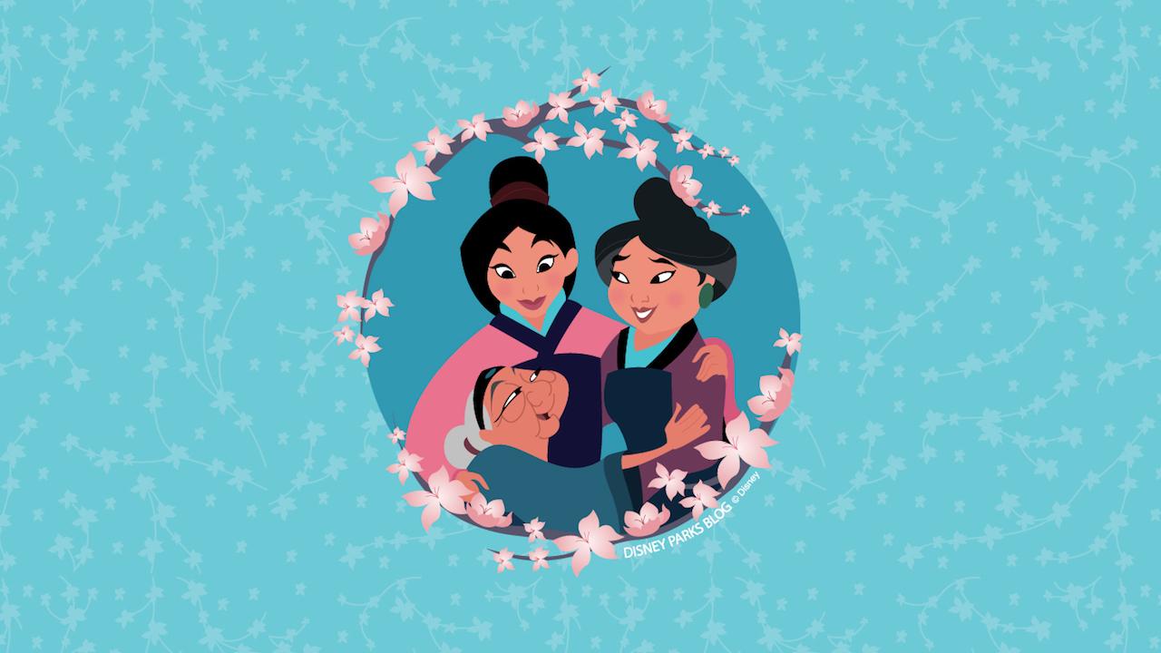 Celebrate Mother's Day With Our 'Three Generations' Wallpaper Inspired by ' Mulan'. Disney Parks Blog