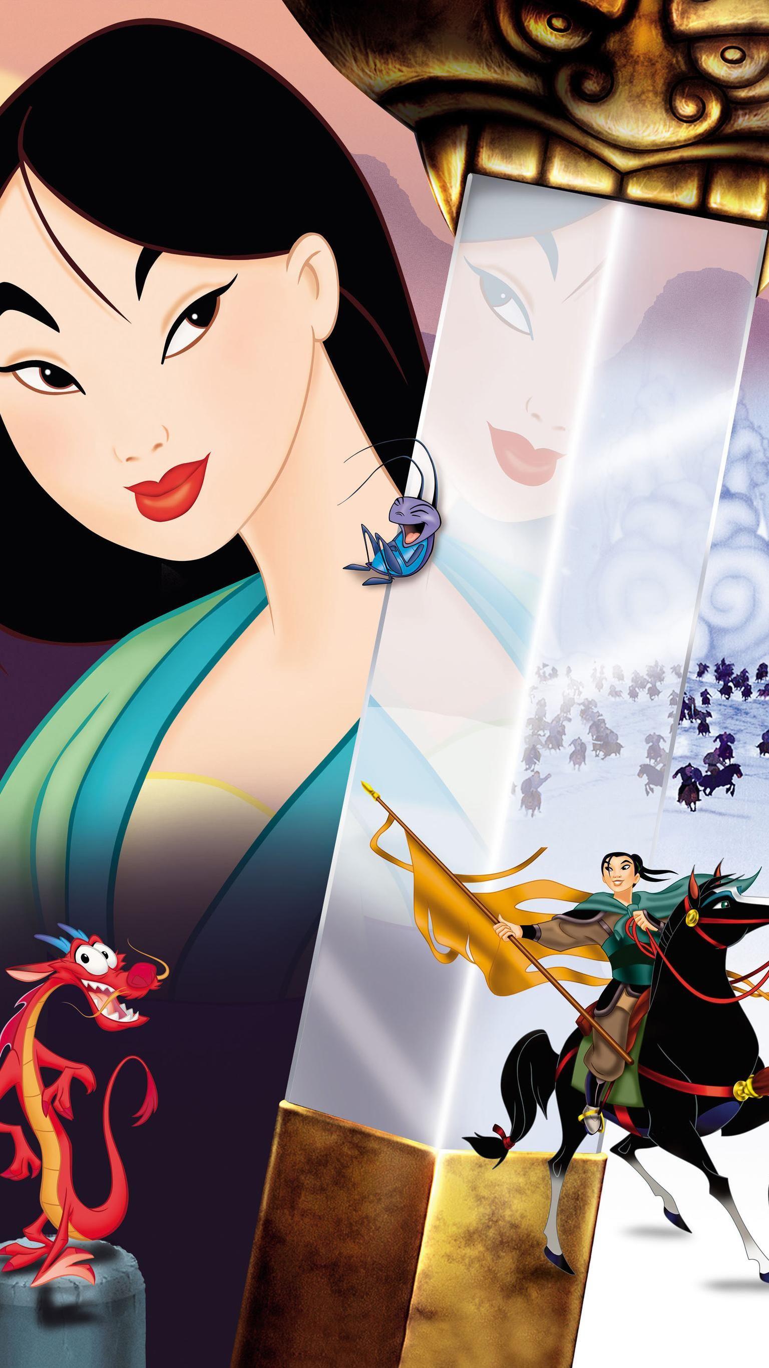 Mulan Phone Wallpaper. Phone Wallpaper. Disney background