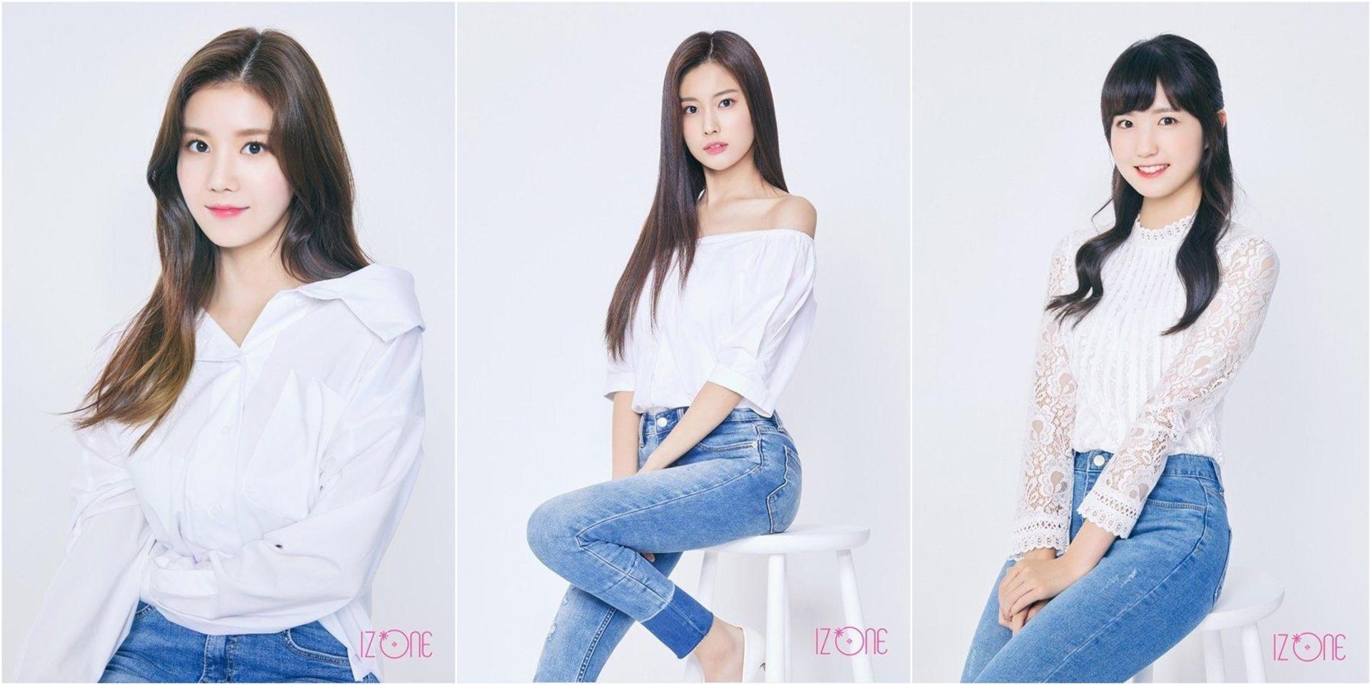 IZone reveals profile image of Eun Bi, Hye Won, Hitomi
