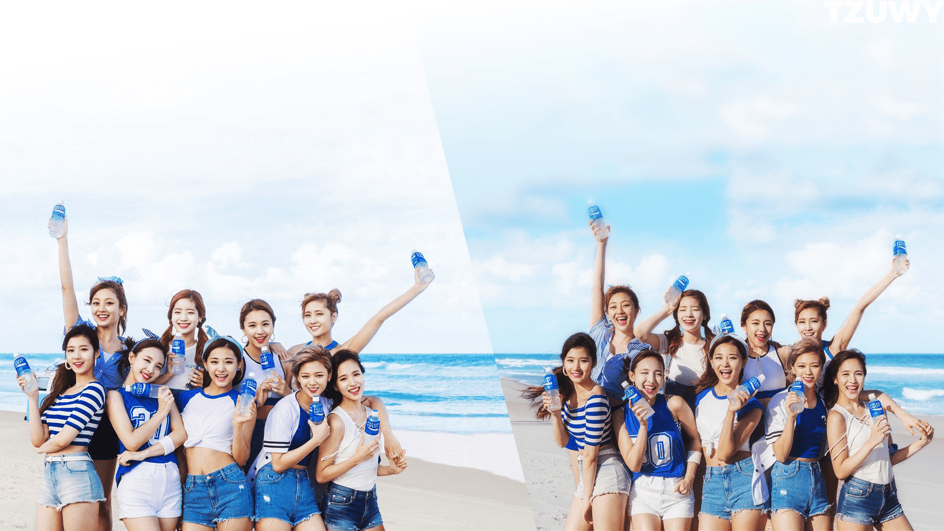 TWICE x Pocari wallpaper (1080p)