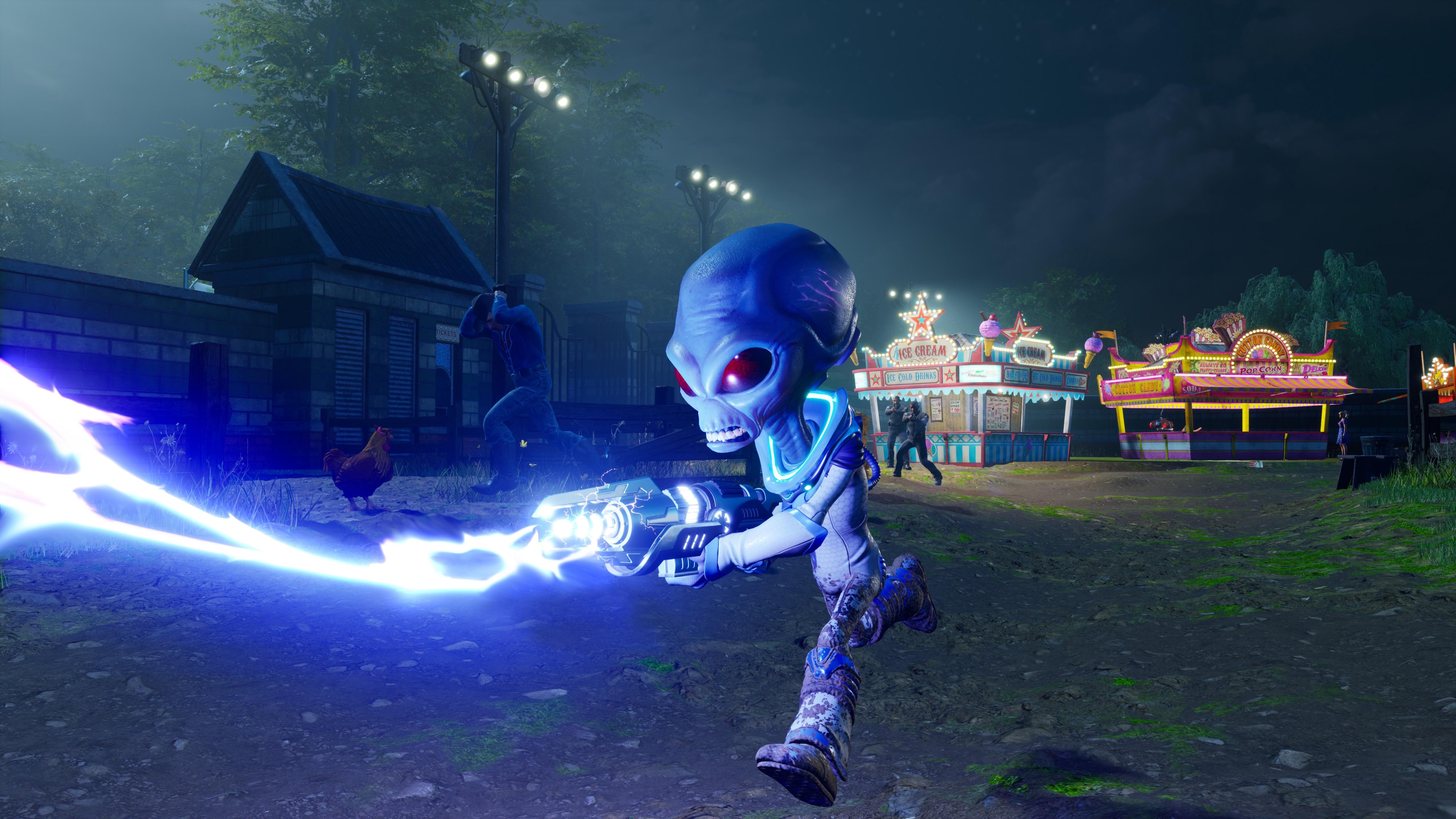 Wallpaper Destroy All Humans!, E3 screenshot, 5K, Games