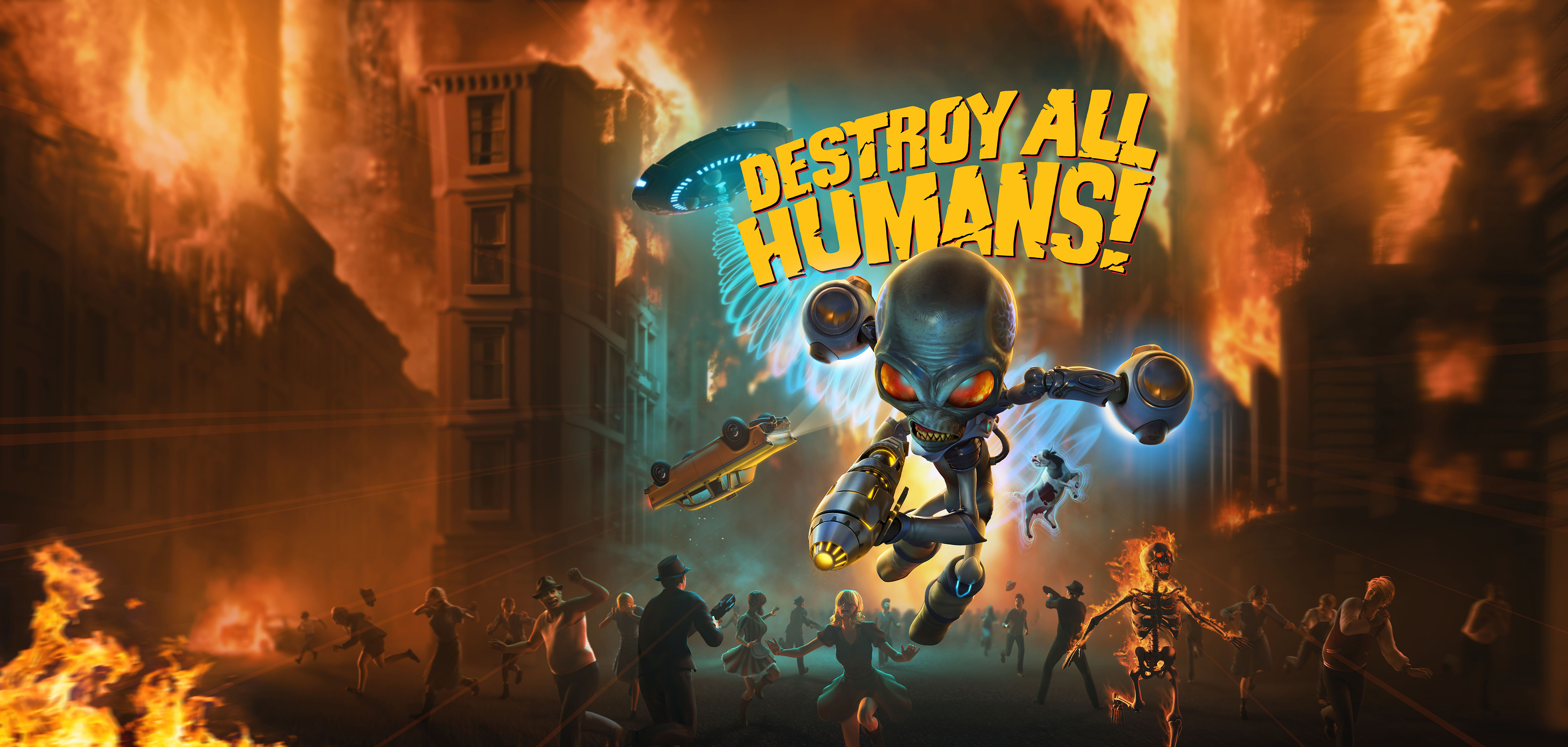 Destroy All Humans! (Remake) HD Wallpaper. Background Image