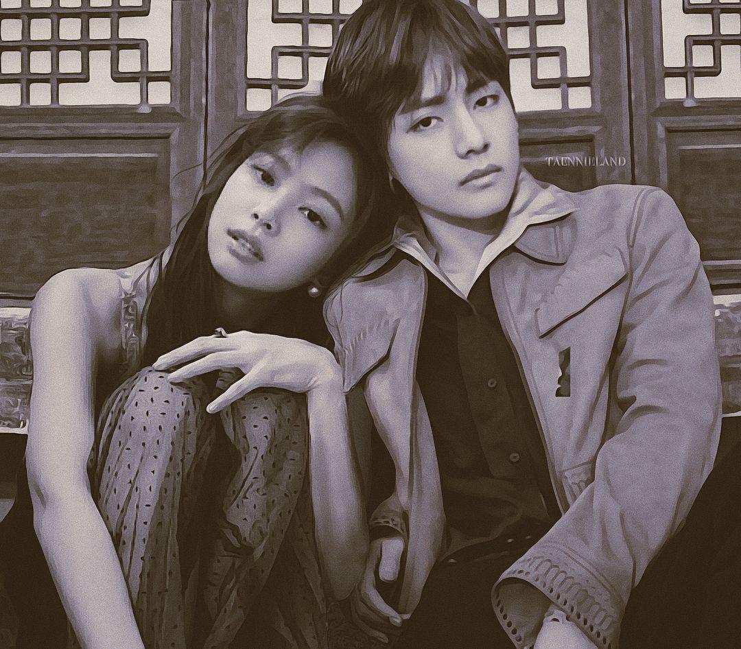 TaeNnie Taehyung X Jennie Wallpapers - Wallpaper Cave