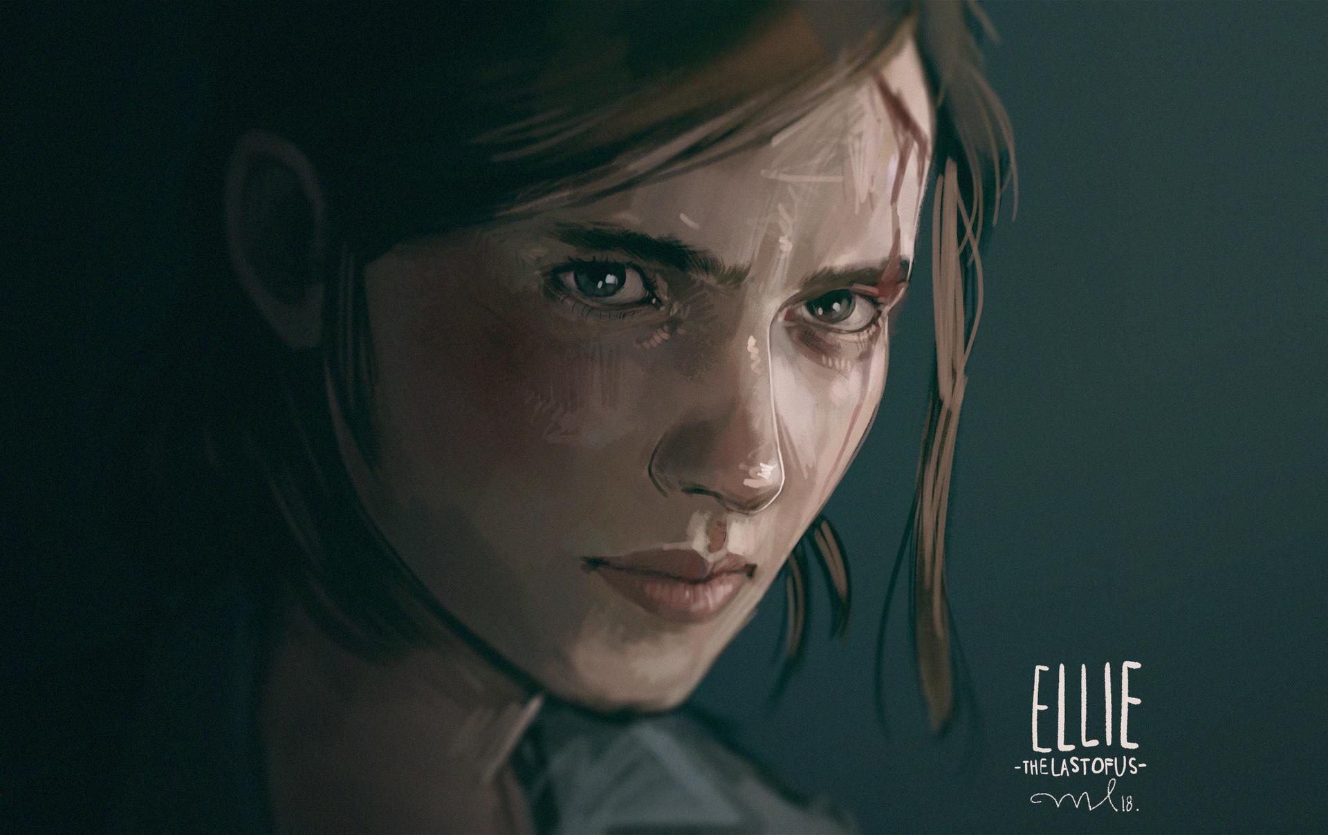 Wallpaper of Ellie, The Last of Us Part II, Video Game background