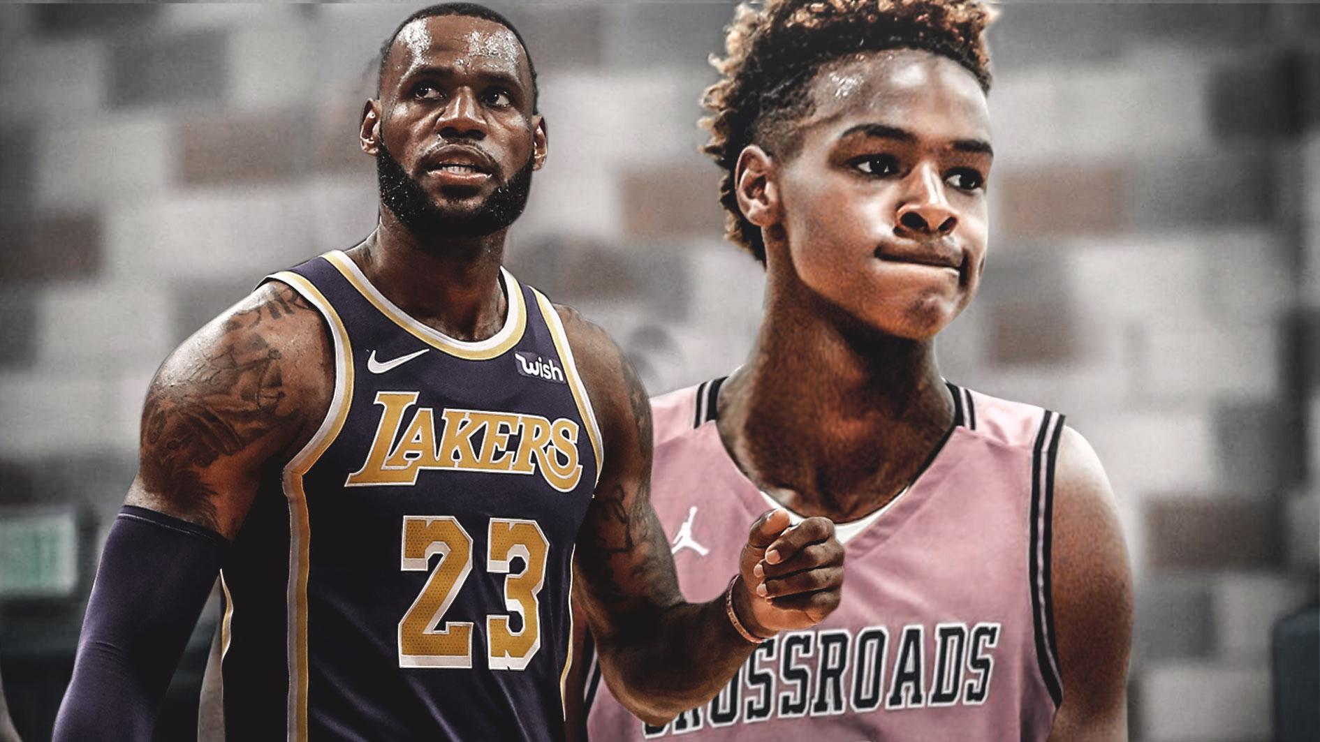 Lakers news: LeBron James reacts to son choosing to wear his number