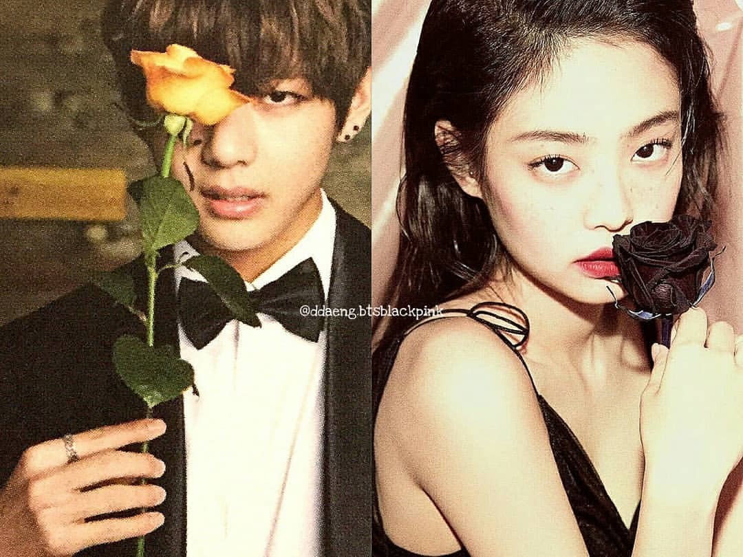 image and Stories tagged with #TaehyungxJennie on instagram