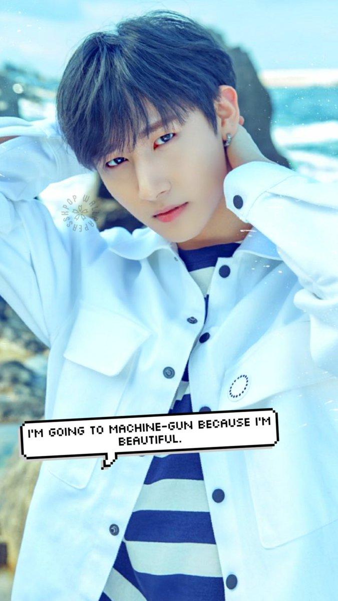 Kpop Wallpaper - ????Monsta X.M (speech bubble)- rt