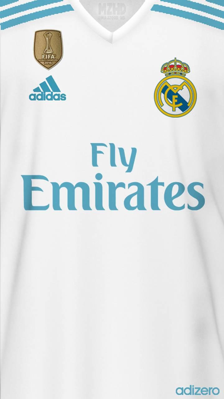 Real Madrid Home Kit Wallpaper