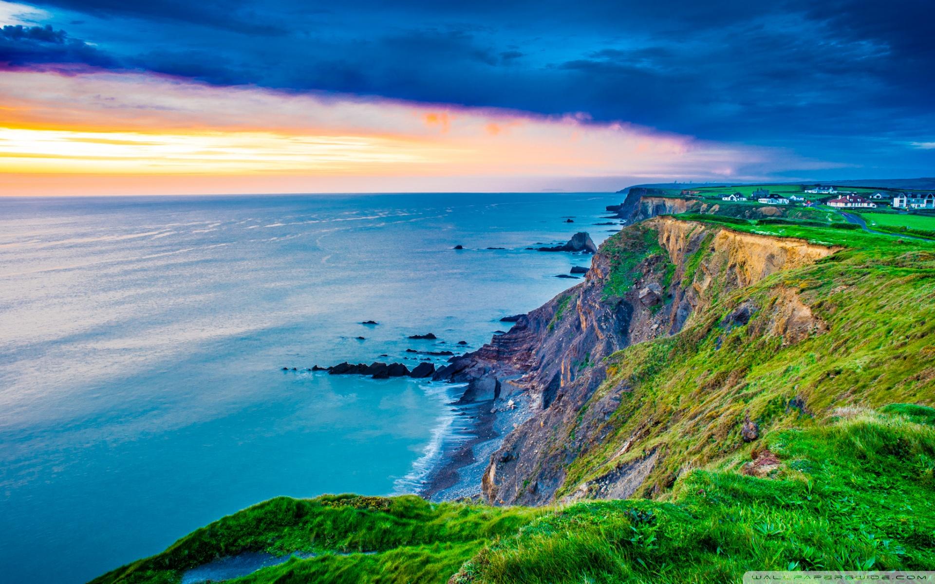 Coast, Cornwall, England, United Kingdom ❤ 4K HD Desktop Wallpaper