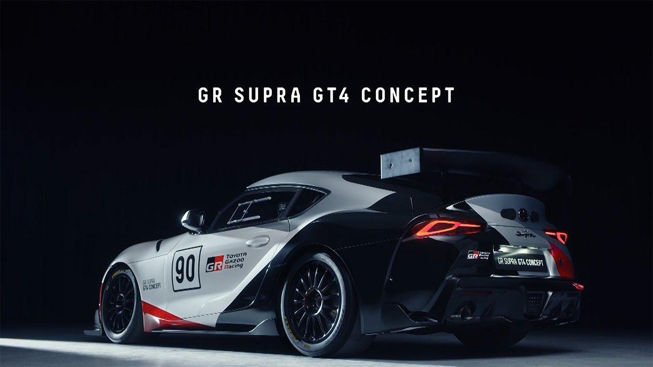 Toyota Presents World Debut of Toyota GR Supra GT4 Concept at 2019