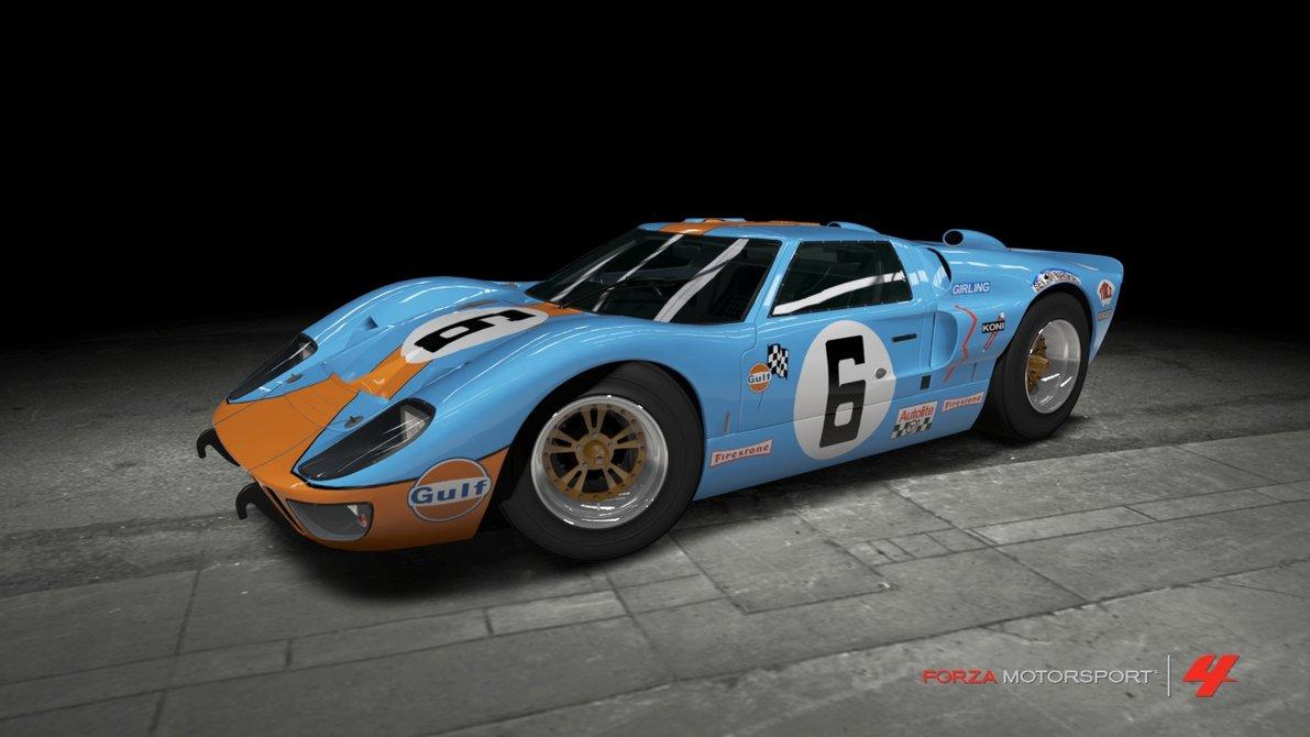 Download Ford GT40 MkII Gulf Race Car by OutcastOne [1191x670]