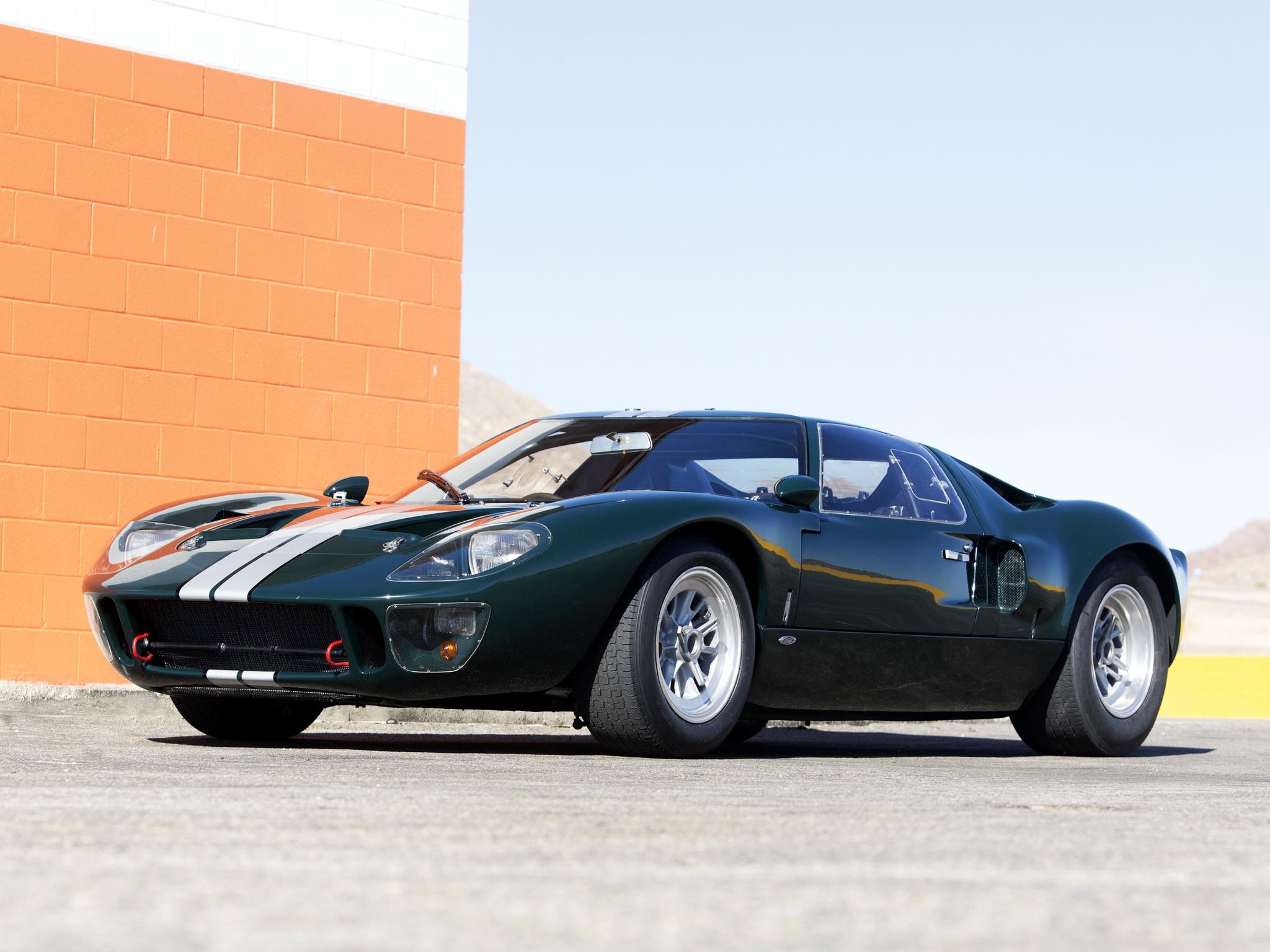 Ford GT40 MkII Supercar Race Racing Classic G T G Wallpaper
