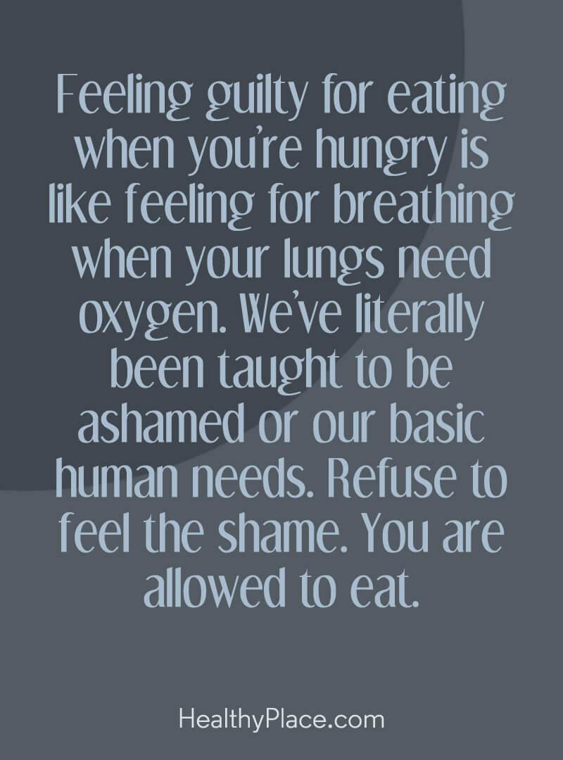 Quotes on Eating Disorders