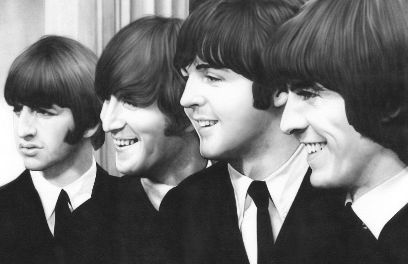 The Beatles band, The Beatles, George Harrison, Ringo Starr, Paul