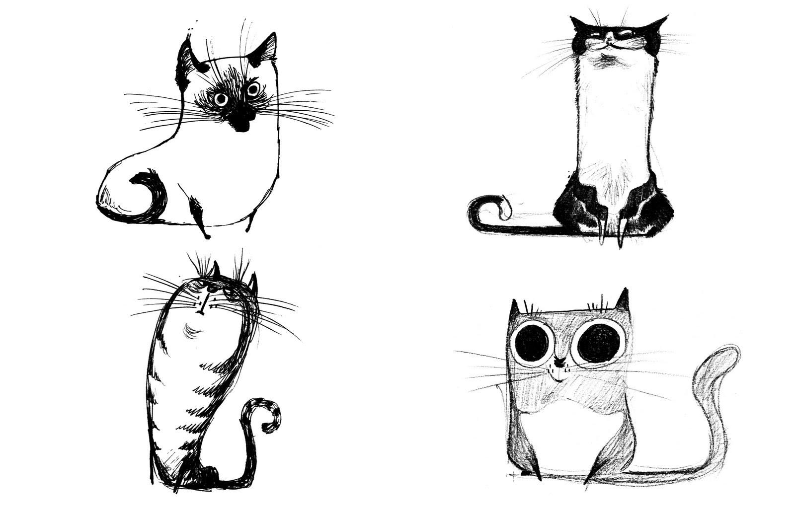 Download Cat Drawing Wallpaper 36 Mariacenoura Pt Cute Picture To