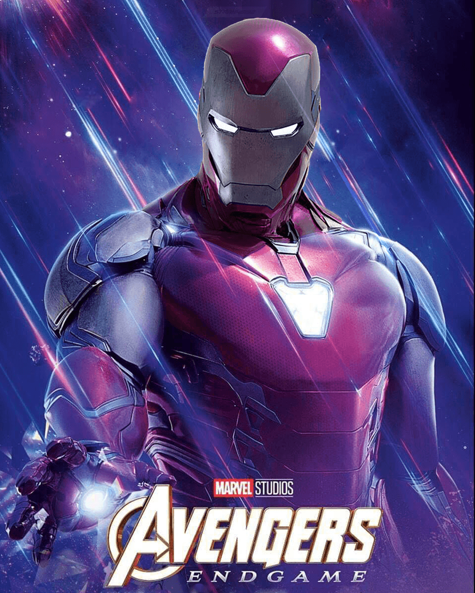 Ironman with helmet on. Avengers: Endgame Thailand poster