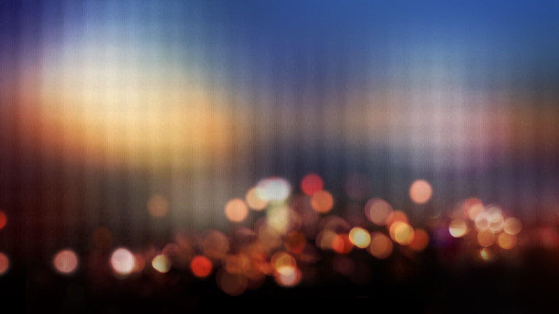 Blurred City Lights Photography Hd Wallpaper 1920×1080 9111 « ENQWEST