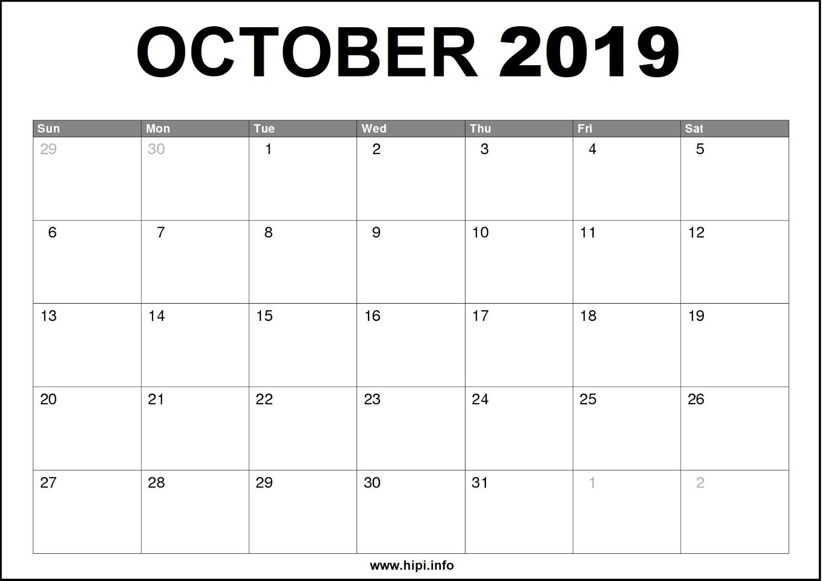 Twitter Headers / Facebook Covers / Wallpapers / Calendars: October