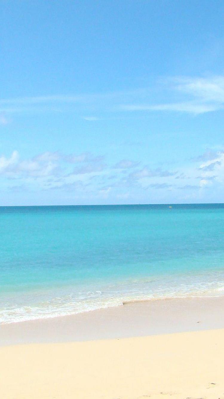 Download Summer tranquil beach iPhone 6 Wallpaper HD Wallpaper
