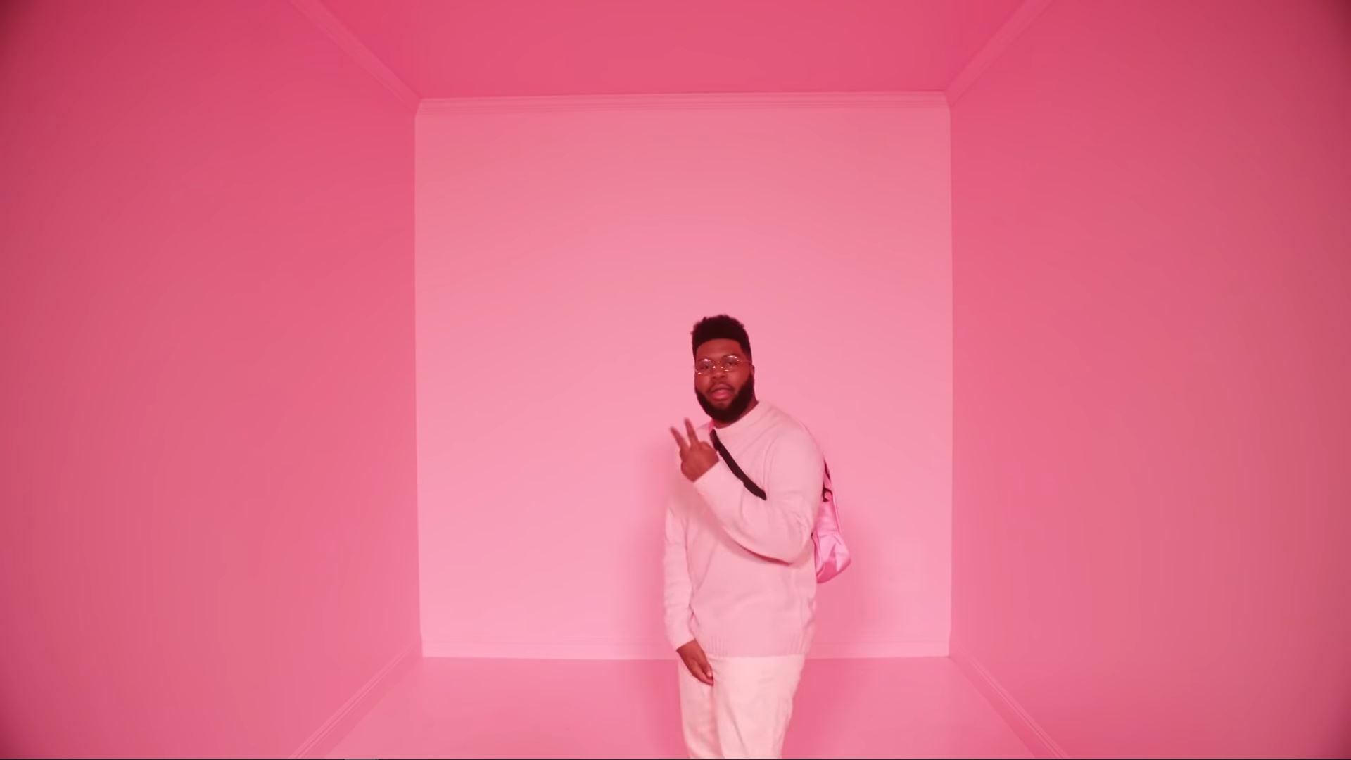 Khalid Talk Pink Wallpaper Download