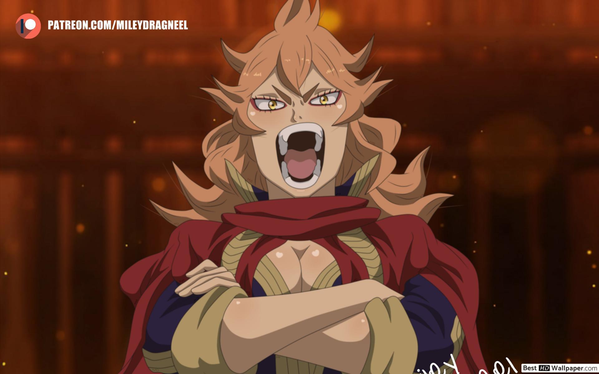 Black Clover Vermillion HD wallpaper download