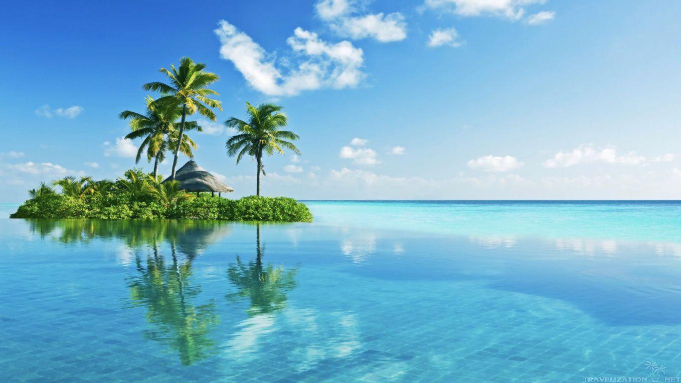 Tropical Island Picture Wallpaper