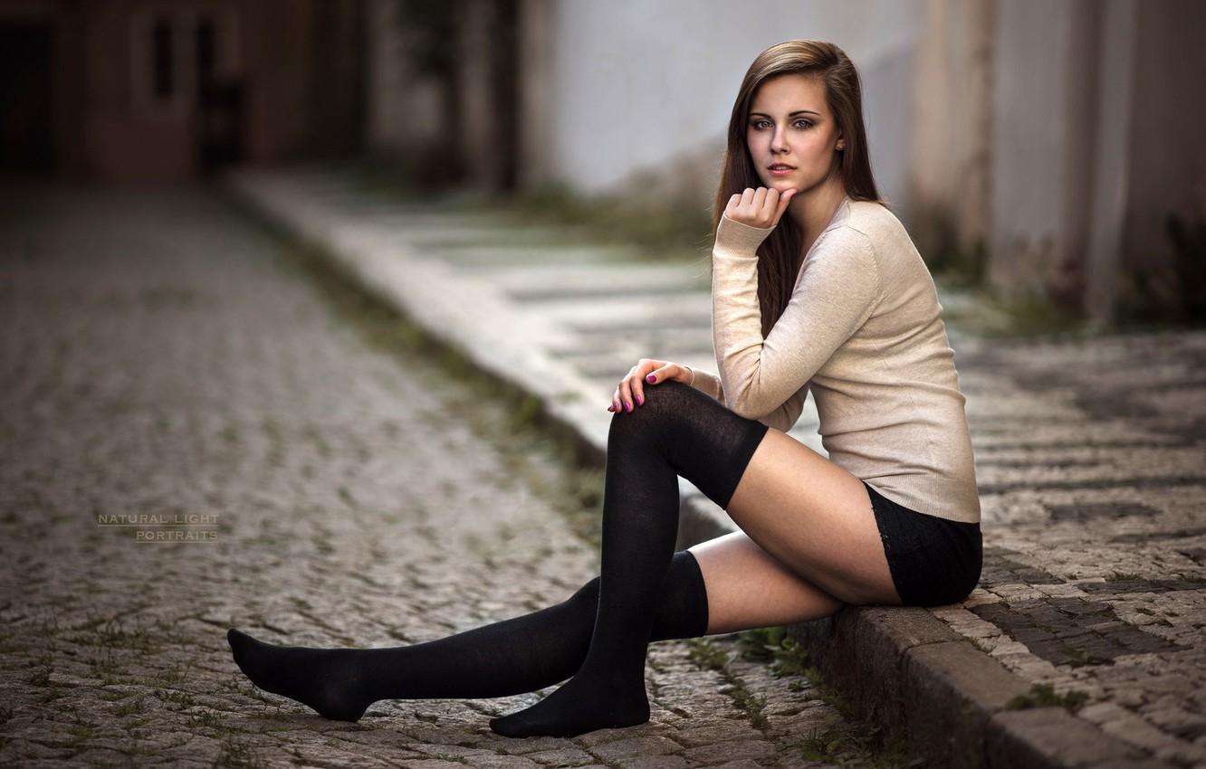Girl In Stockings Pics