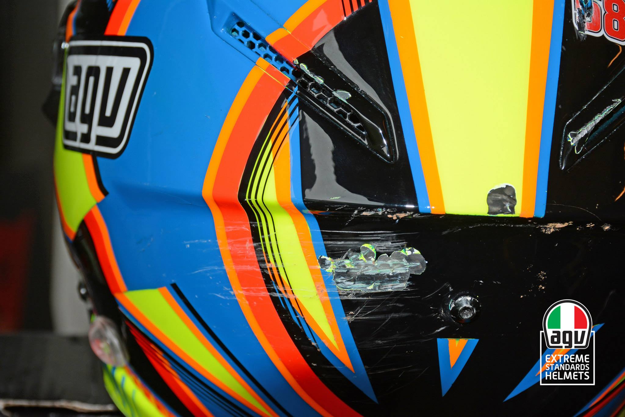 How His Helmet Saved Valentino Rossi, No Honda RC213V RS Until 2015