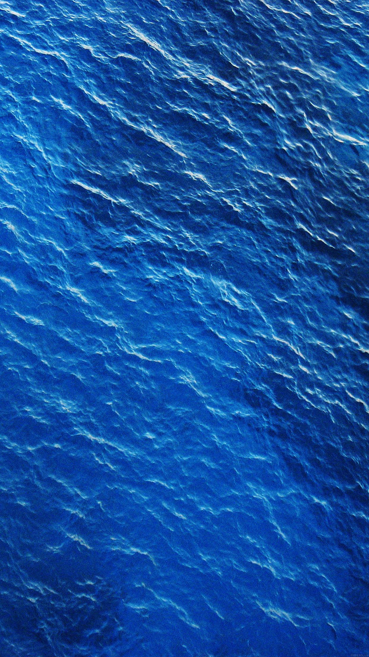 Blue Sea Nature Minimal Android wallpaper HD wallpaper