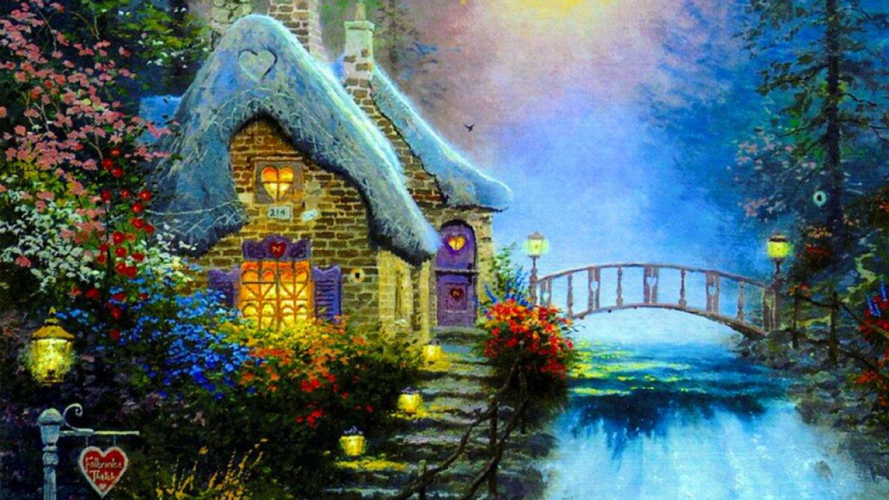 Fairytale, Cottage, Cool Image, Desktop Image, Background