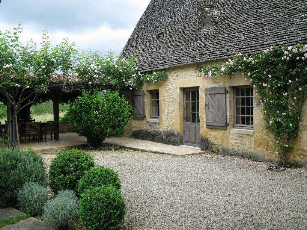 Fairy Tale French Farmhouse near Sarlat with private pool, orchards and gardens