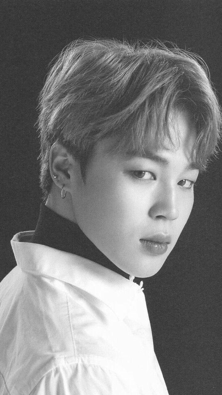Jimin Lockscreen Jiminie Bts Black And White