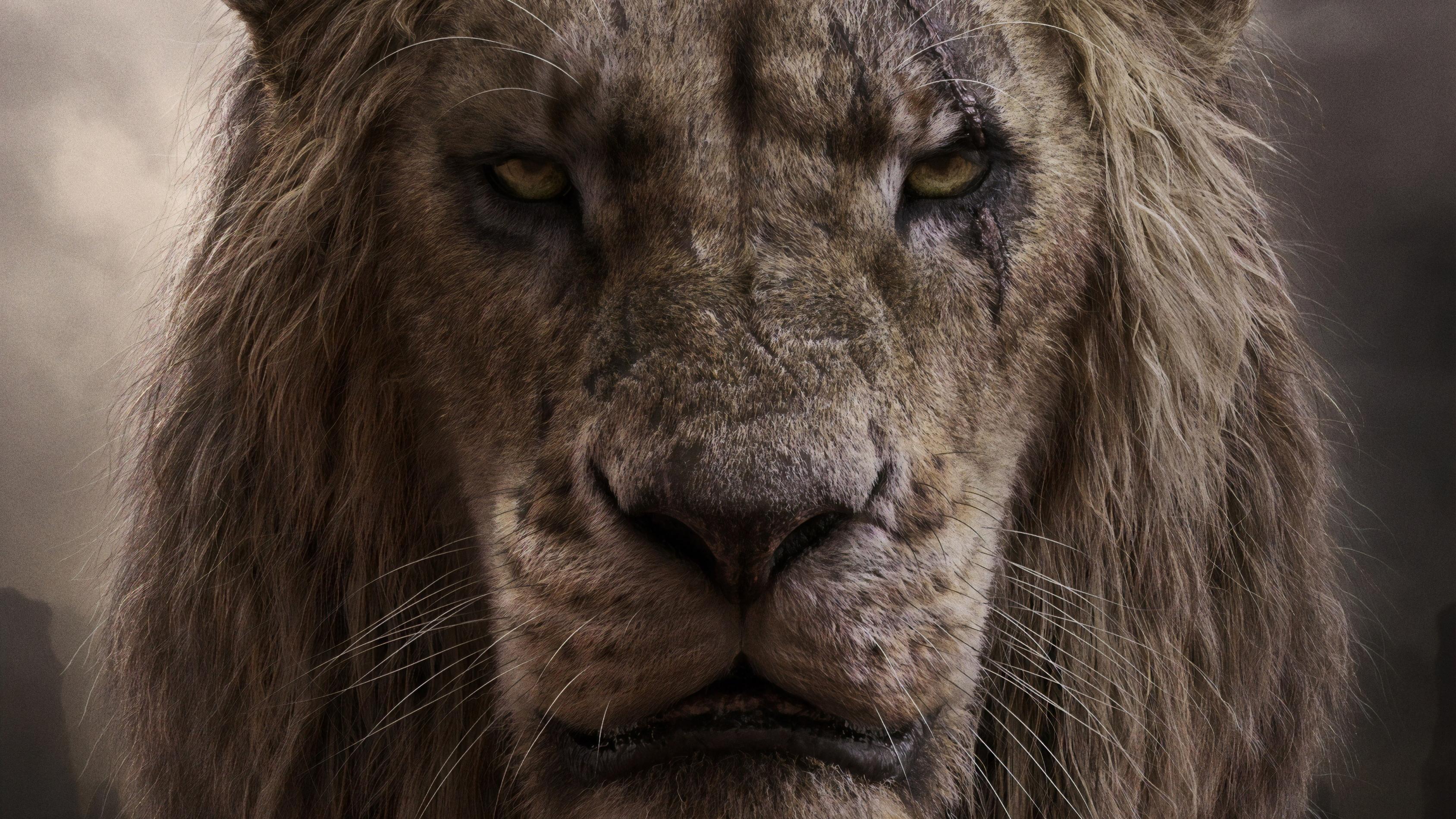 Chiwetel Ejiofor As Scar In The Lion King 2019 4k, HD Movies, 4k