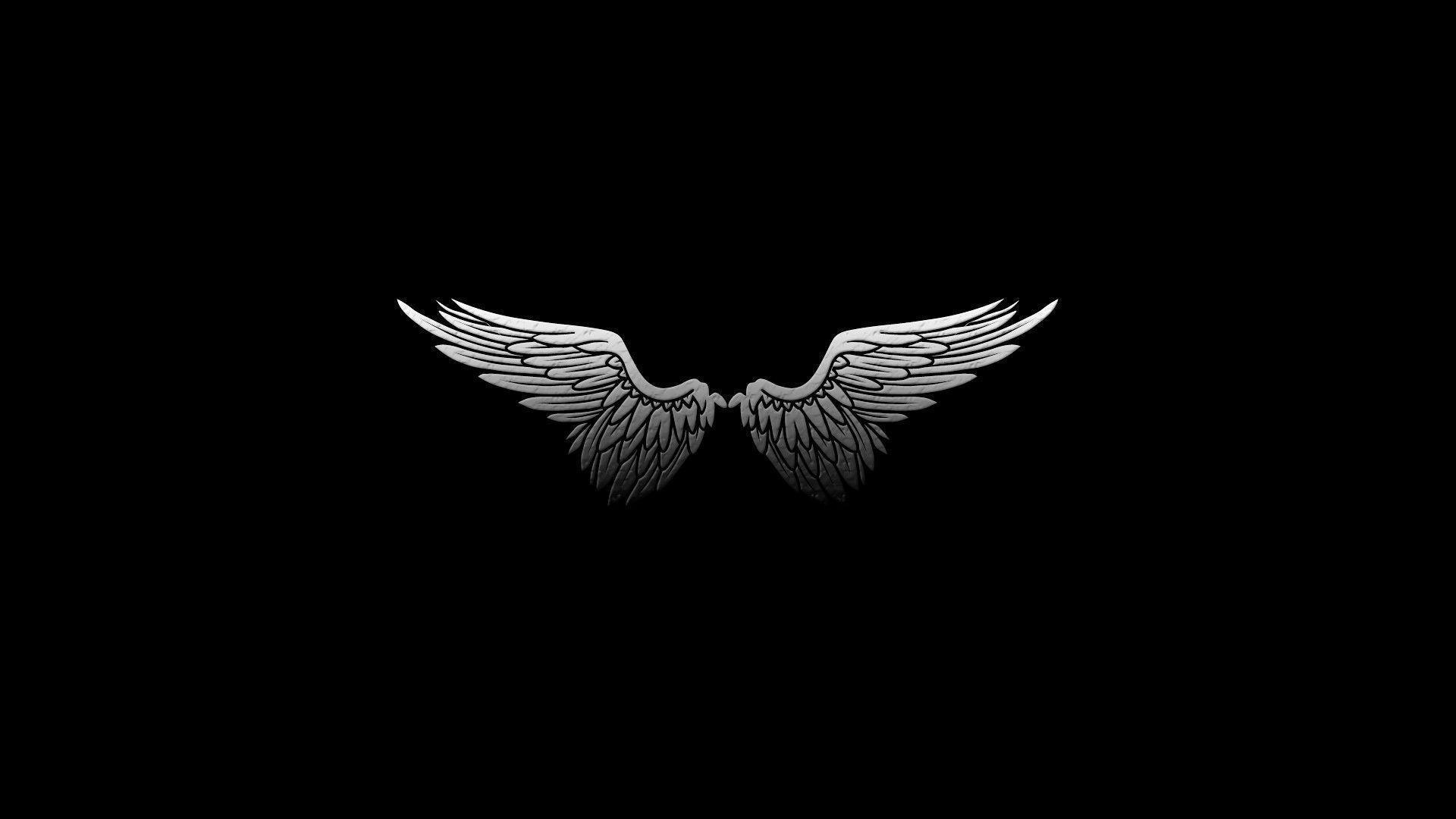 Angel Wings Natural Black Wing Plumage Isolated On White Background With  Clipping Part Stock Photo  Download Image Now  iStock