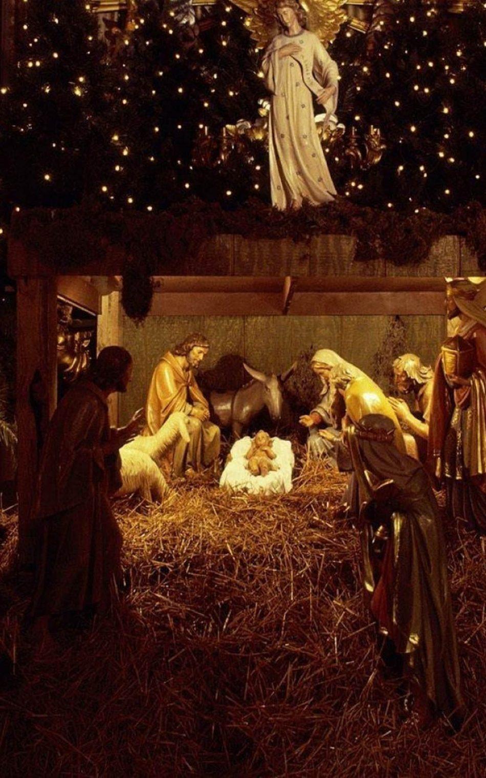Download Christmas Jesus Nursery Decorations Free Pure 4K Ultra HD