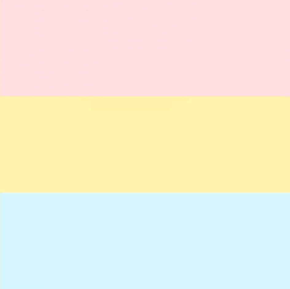 The pansexual flag but it's pastel!. pansexual things. Color
