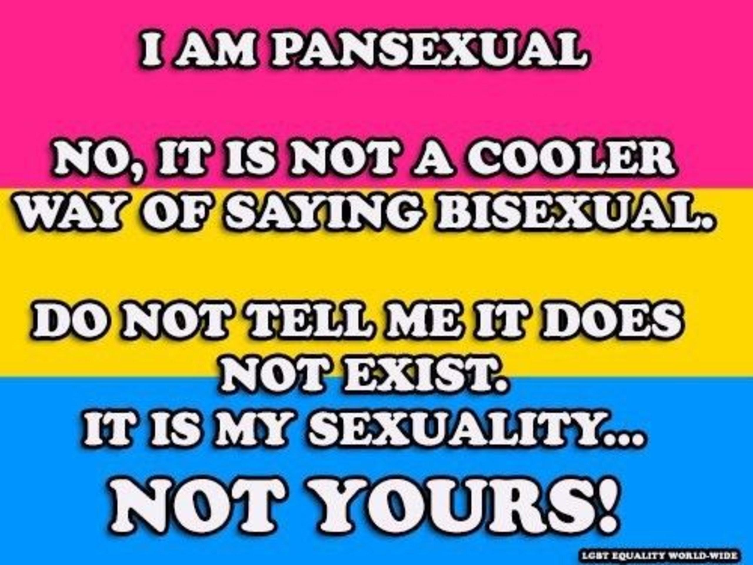 pansexual <3 ASK QUESTIONS, ignorance doesn't get us